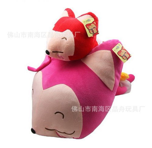 广东厂家直销 毛绒玩具靠垫 手捂抱枕 椅垫 多功能 汽车用品